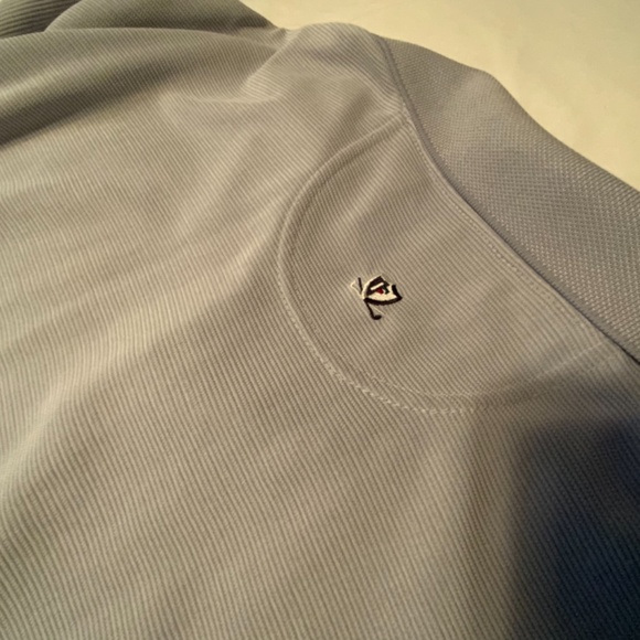 Firethorn Men’s Short Sleeve Silver Polo Shirt (Small) - Picture 5 of 10